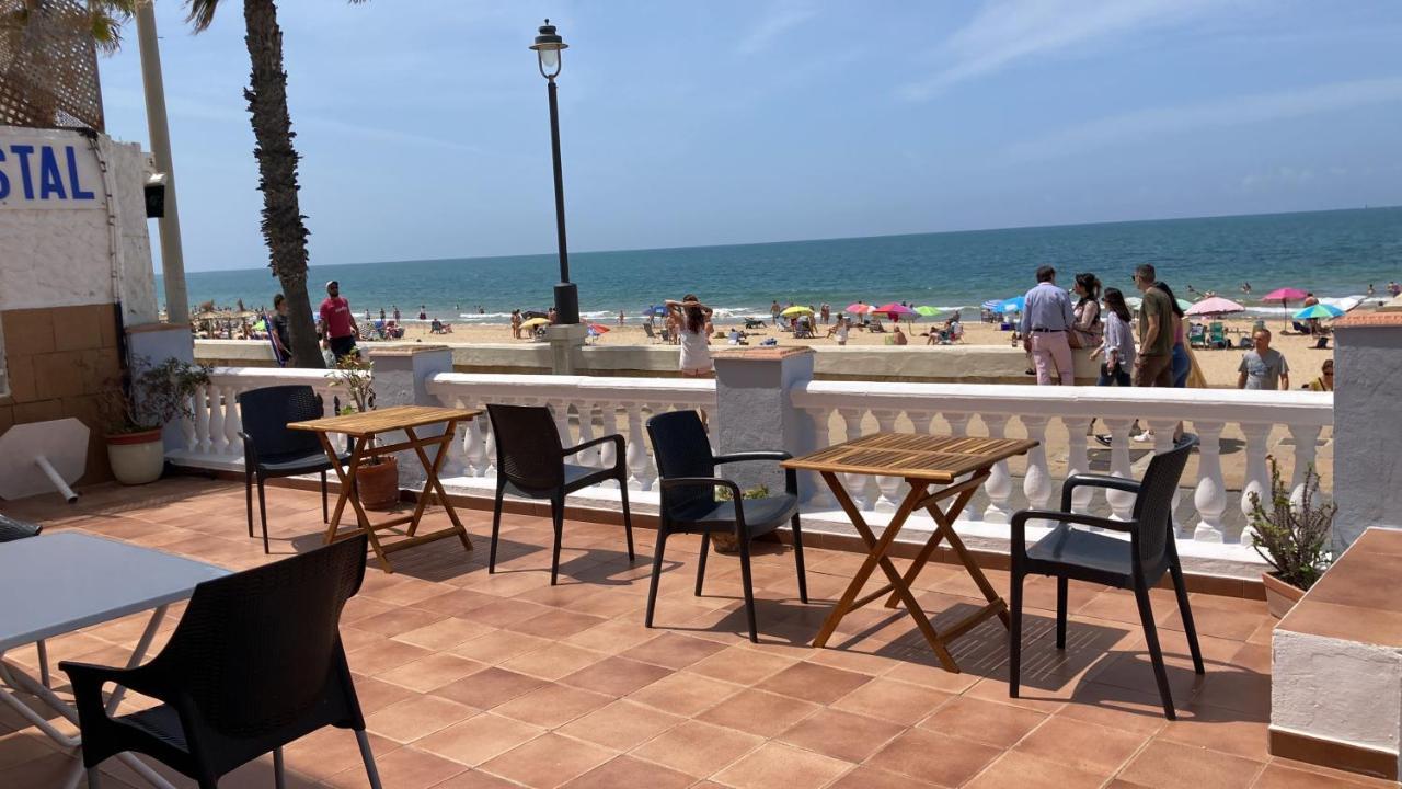 Tranvia Beach House Chipiona Kültér fotó