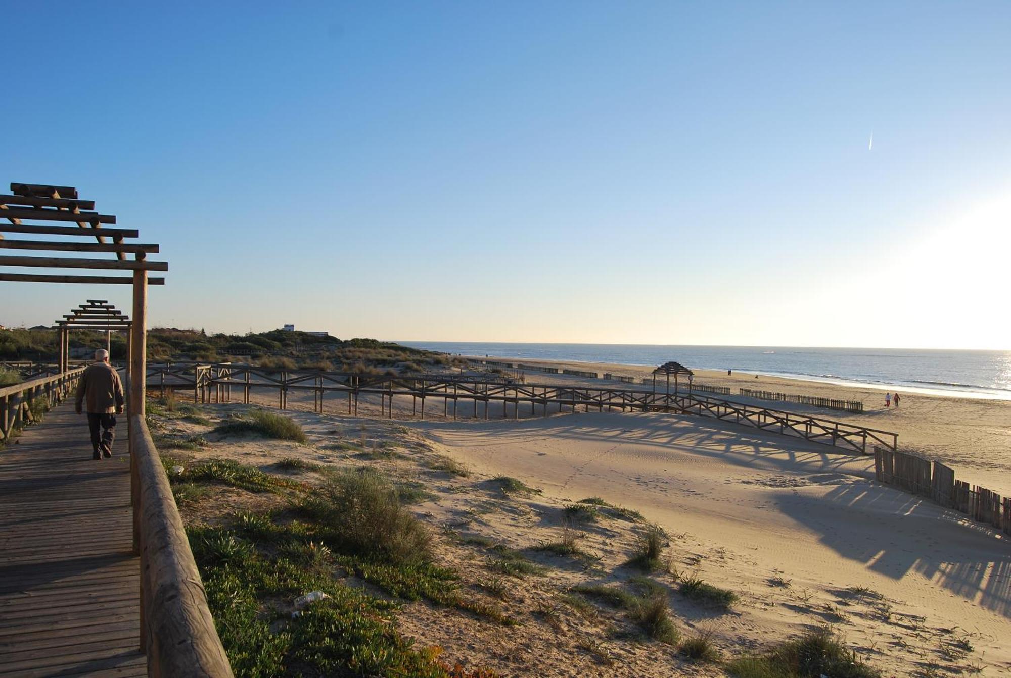 Tranvia Beach House Chipiona Kültér fotó